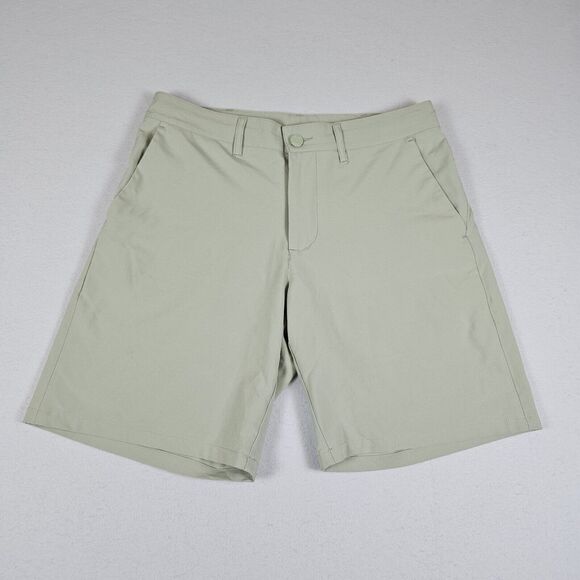Normal Brand Hybrid Shorts Mens 31 Stretch Chino Performance 8" Zip Pocket Golf - Picture 3 of 15